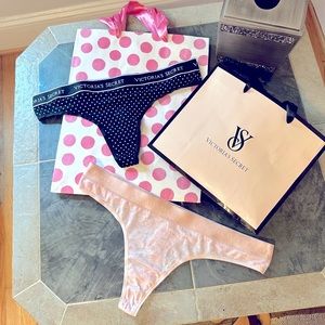 NWT Victoria’s Secret Thong Lot Large